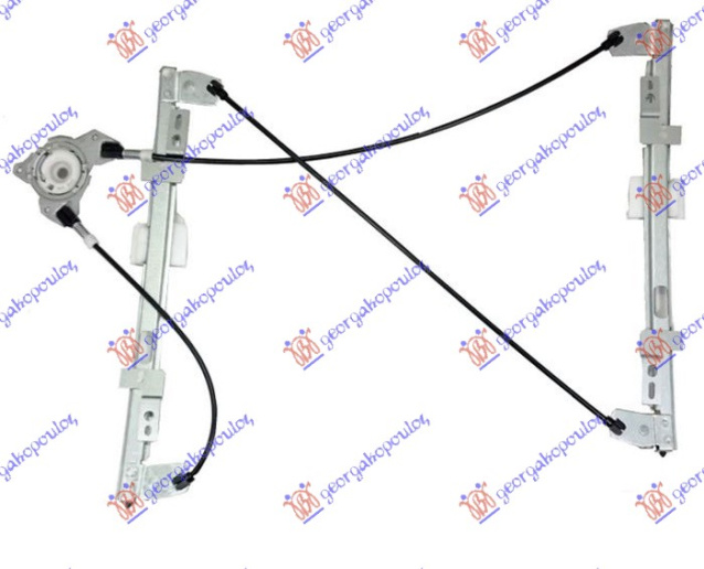 Ngritës/rregullator dritare elektrik 3 dyer (pa motor)