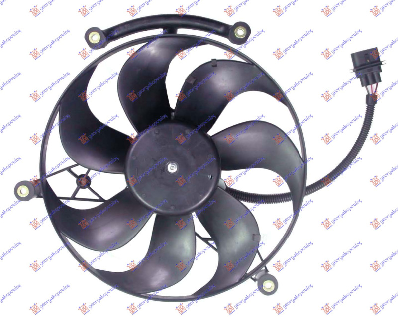 Ventilator për radiator me motor 1.6 automatik benzinë