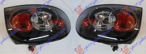 Drita stop set (lexus) të zeza
