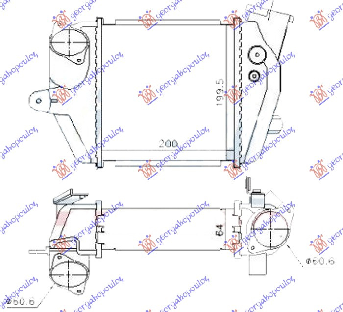 Interkuler 2.0 CD dizel (200x205x64)
