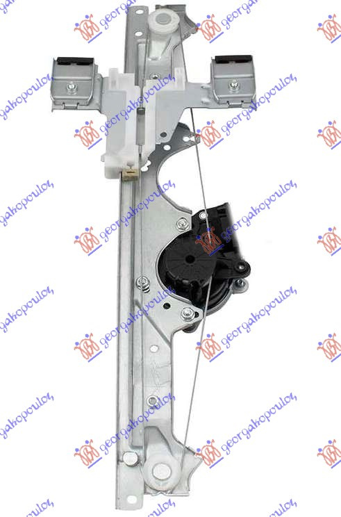 Ngritës/rregullator për dritaren e pasme elektrik (pa motor)