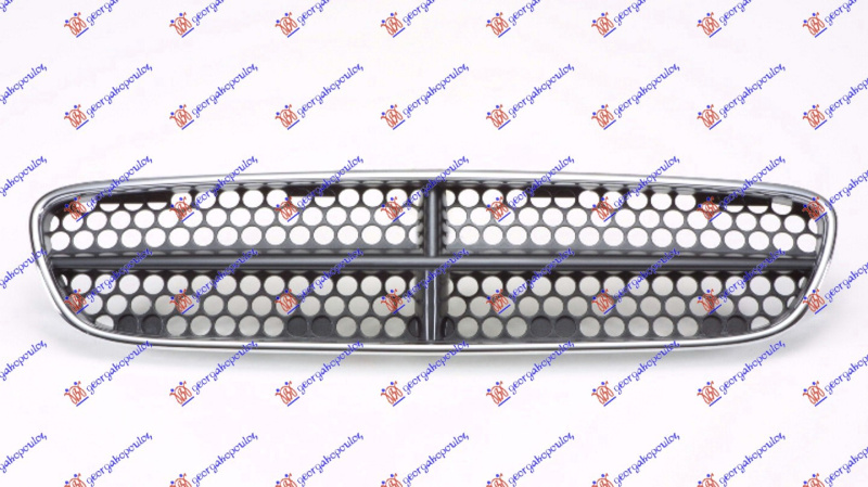 Maskë pvc/grilë krom