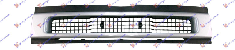 Maskë pvc/grilë e argjendtë