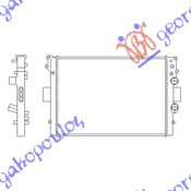 Radiator për motor 2,8D-TDi (me kondicioner) (65x44x27)