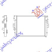 Radiator për motor 2,3-2,8D-TDi (pa kondicioner) (65x45x32)