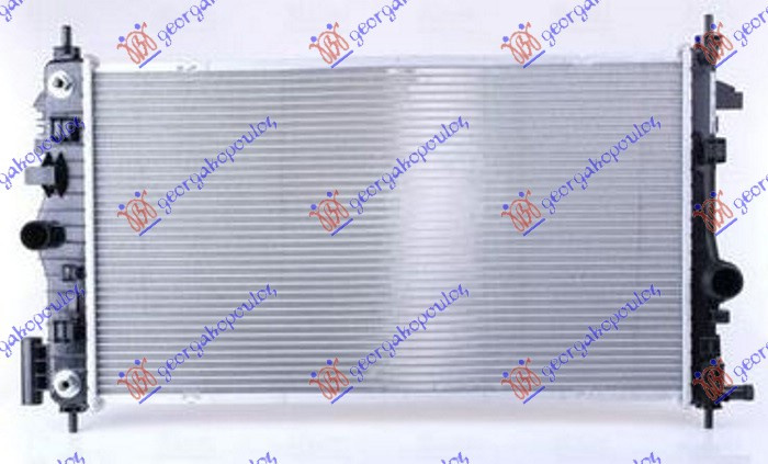 Radiator për motor 2.0CDTi-TTiD (me/pa kondicioner) (68x40) AYTO