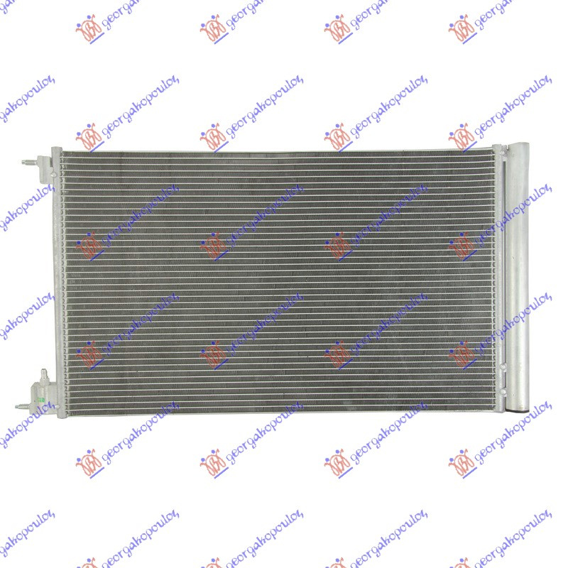Radiator i kondicionerit benzinë/dizel (63.2x39.2x12)