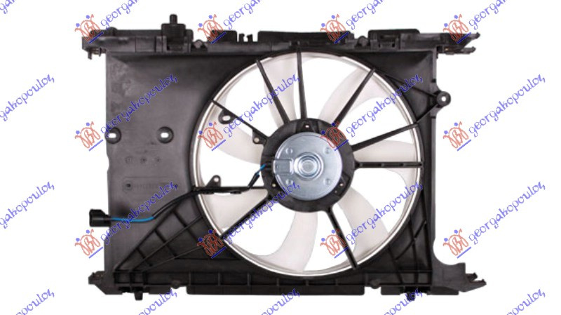 Ventilator komplet 1,4 D4d