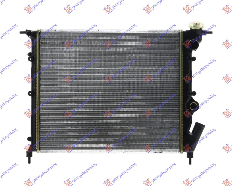 Radiator për motor 1,4cc (43x37.8)
