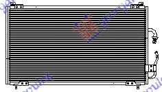 Radiator i kondicionerit -99 benzinë/dizel (65x38)