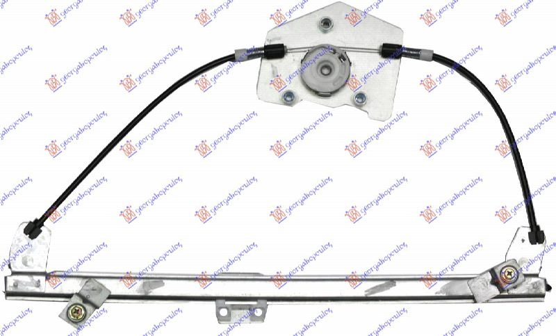 Ngritës/rregullator për dritaren e përparme elektrik (pa motor)