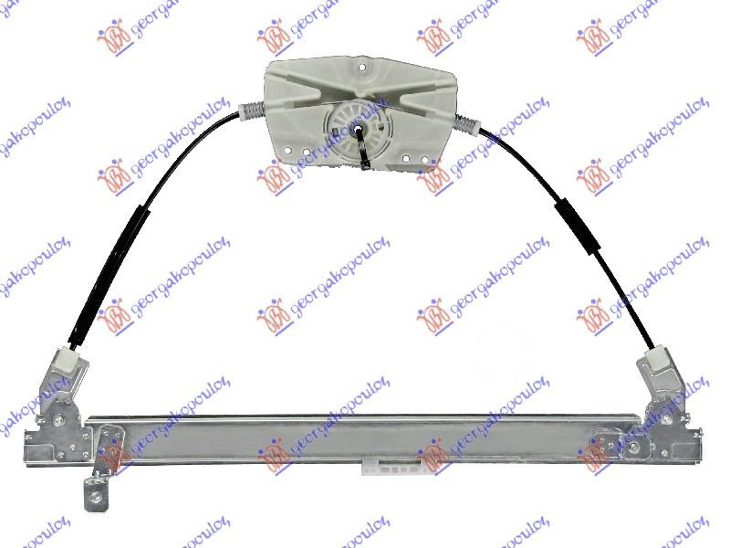 Ngritës/rregullator për dritaren e përparme elektrik 99- (pa motor) komfort