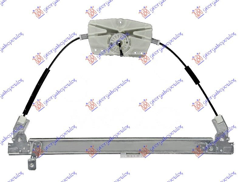 Ngritës/rregullator për dritaren e përparme elektrik 99- (pa motor) komfort