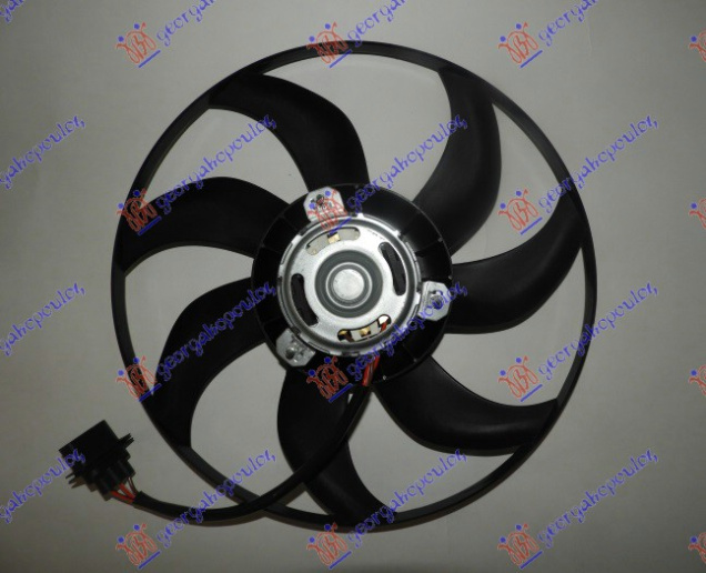 Ventilator për radiatorpër motor (Motor + helikë) (390mm) (3 pinë)