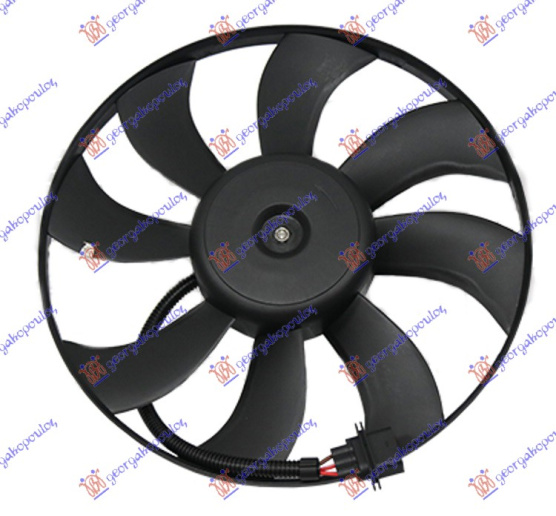 Ventilator (Motor + helikë) (390mm)