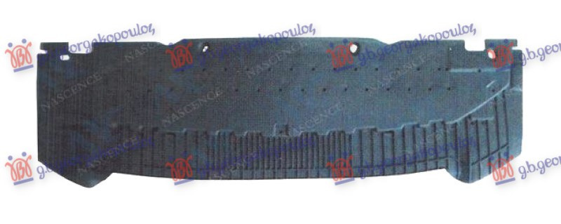 Mbrojtje/kapak nën parakolpin e përparmë plastik