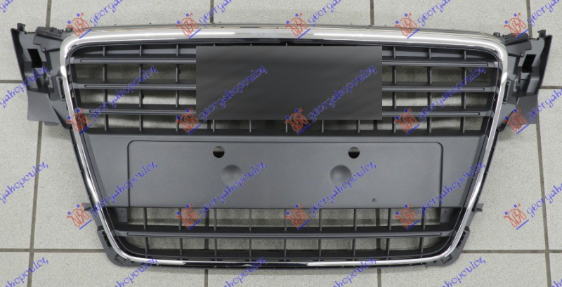 Maskë pvc/grilë komplet (kornizë krom)