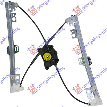Ngritës/rregullator për dritaren e përparme elektrik (pa motor) (А cilësi)