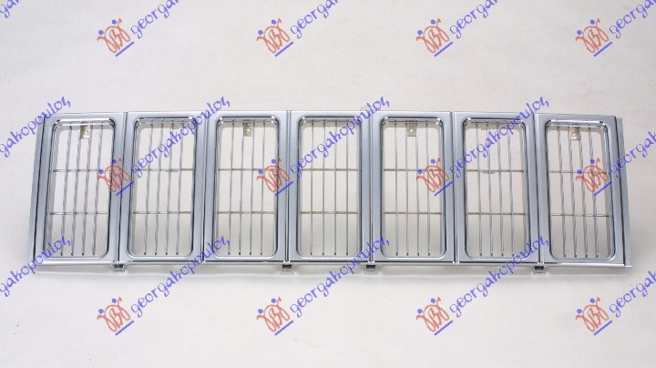 Maskë pvc/grilë krom