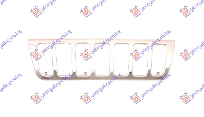 Maskë pvc/grilë e jashtme krom
