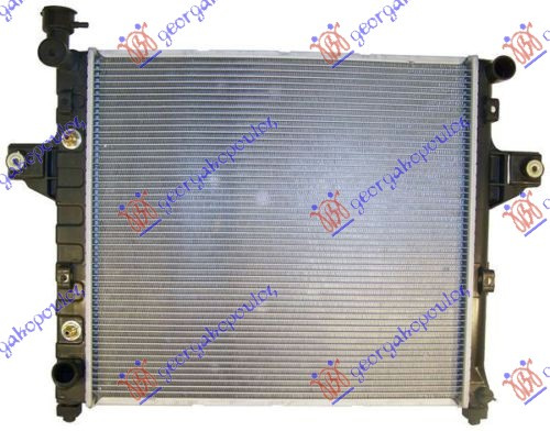 Radiator për motor (59,8x55) 4.0cc + (marsh manual/automatik)