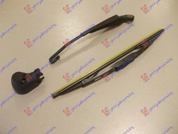 Larës dritaresh i pasëm me krah dhe teh (metal) 330mm