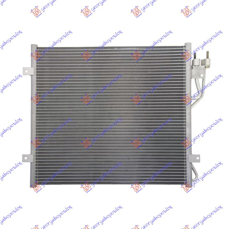 Radiator i kondicionerit 2,4-3,7PET-2,5-2,8dizel (52x46)