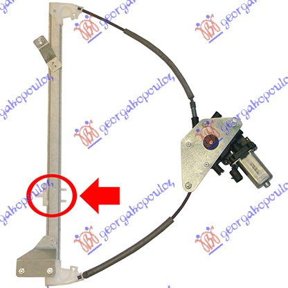 Ngritës/rregullator për dritaren e përparme elektrik 05- (А cilësi)