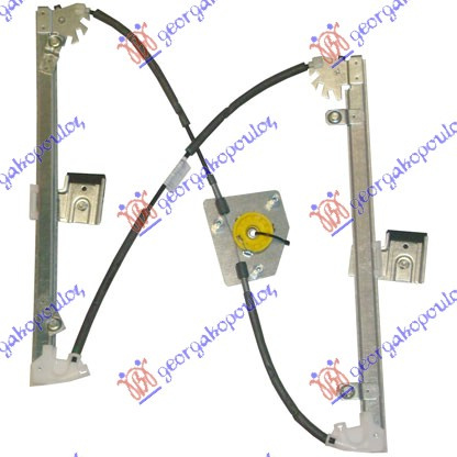 Ngritës/rregullator për dritaren e përparme elektrik (pa motor) (А cilësi)