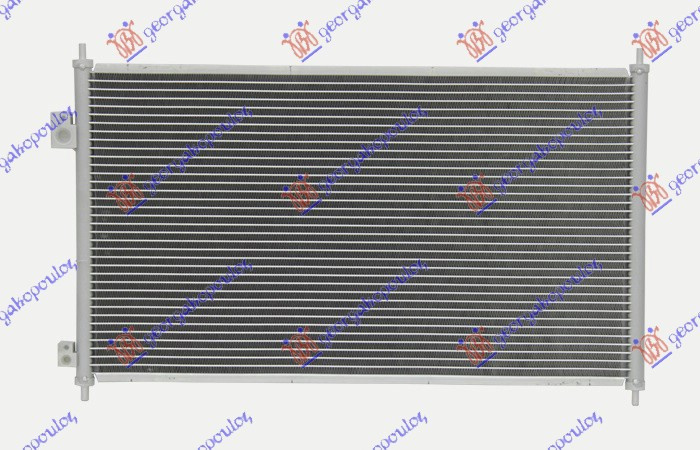 Radiator i kondicionerit për të gjithë modelet benzinë (615x345x16)