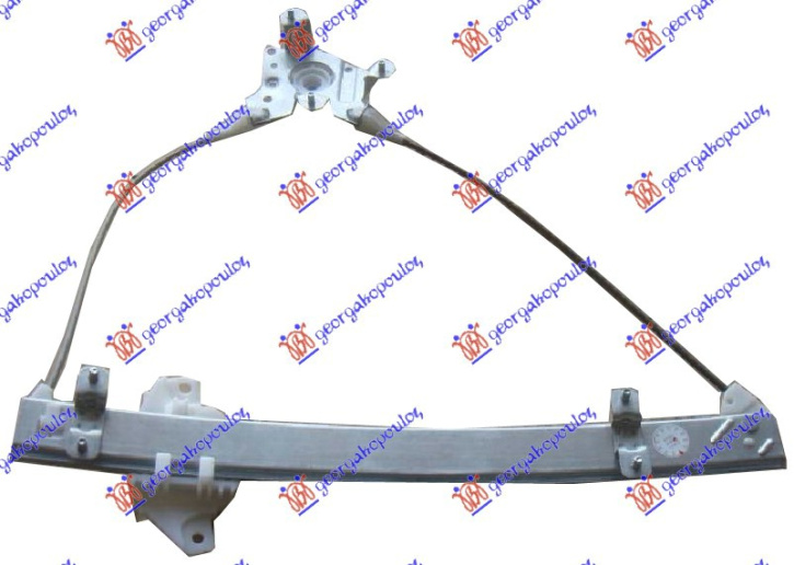 Ngritës/rregullator për dritaren e përparme elektrik (pa motor)