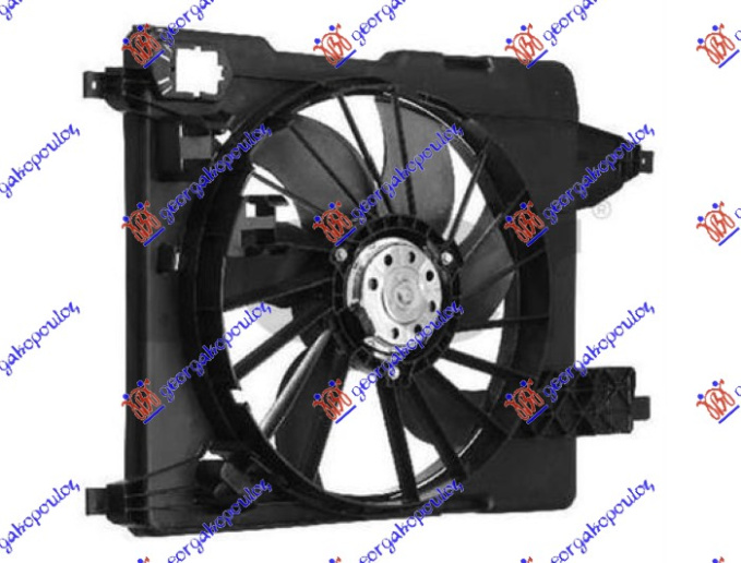 Ventilator komplet benzinë/dizel (me 5 mbajtës)