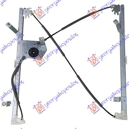 Ngritës/rregullator për dritaren e përparme elektrik (pa motor) (А cilësi)