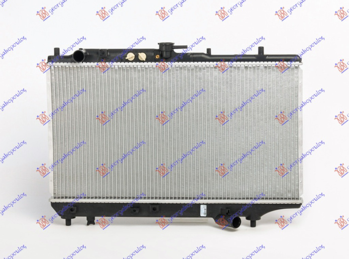 Radiator për motor 1,6-1,8CC 16V (me/pa kondicioner) (64,8x35)