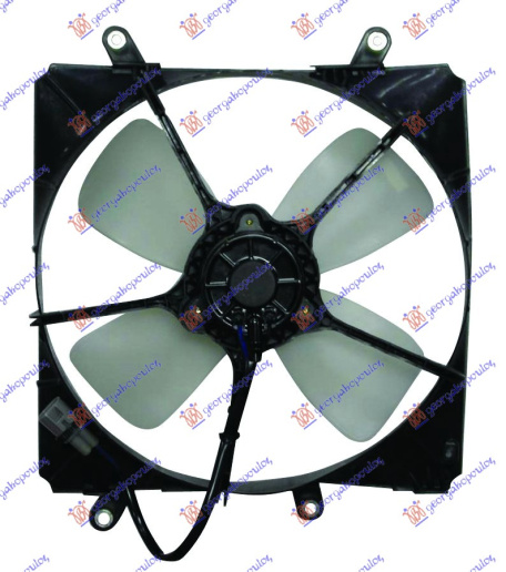 Ventilator për radiator me motor komplet (benzinë)