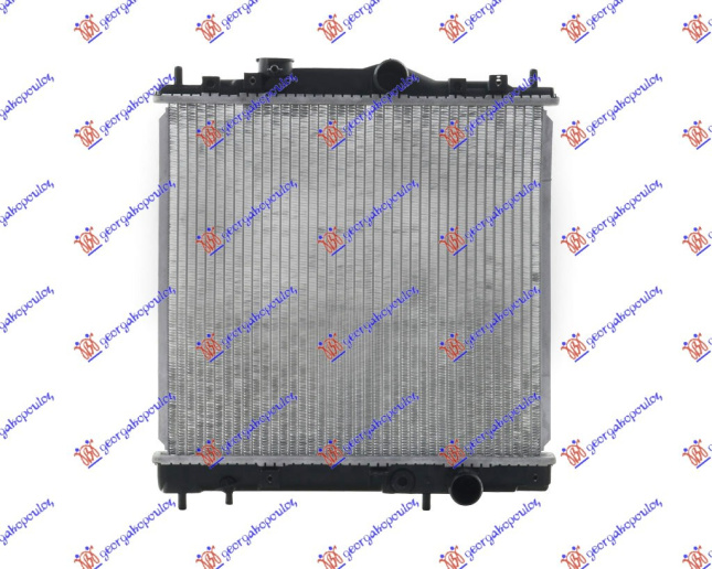 Radiator për motor 1,3 12V-1,5i (me/pa kondicioner) (41,7x37,5)
