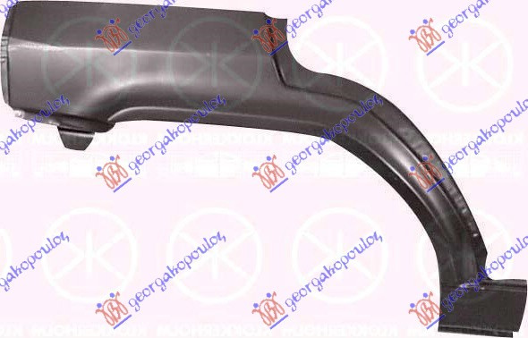 Gjysmë hark i pasëm/shirit 4 dyer