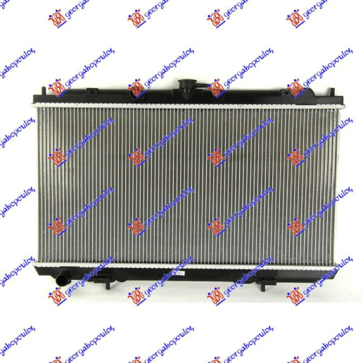 Radiator për motor 1.5-1.6-1.8 (me/pa kondicioner) (360x690) (U.K.) (445mm база për Ventilator i sipërm hapje) (KOYO)