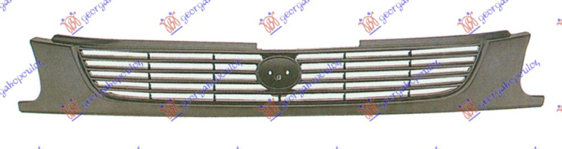 Maskë pvc/grilë (gati për ngjyrosje)