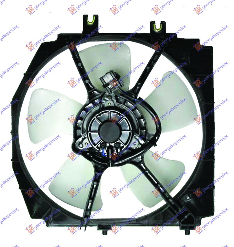 Ventilator për radiator me motor komplet benzinë/dizel