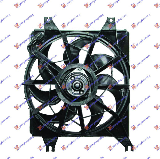 Ventilator për radiator me motor komplet benzinë