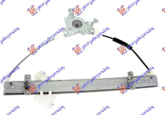 Ngritës/rregullator për dritaren e përparme elektrik (pa motor) (gls)