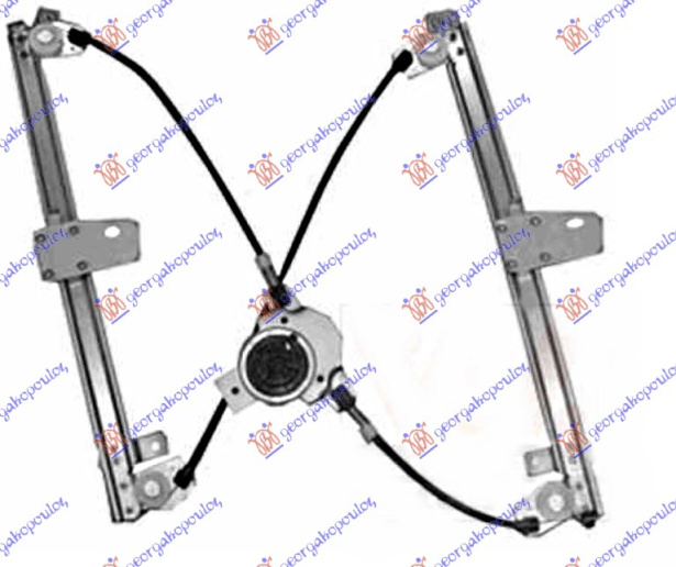 Ngritës/rregullator për dritaren e përparme elektrik (pa motor)