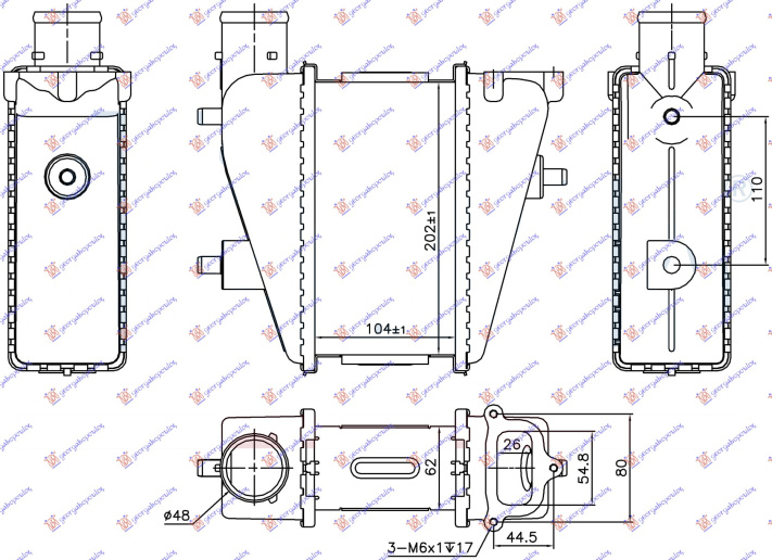 Interkuler 2.2 CTDI (104x202x62)