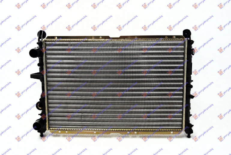 Radiator për motor benzinë/dizel (55,8x36,7) (me/pa kondicioner)