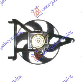 Ventilator për radiator me motor komplet (pa kondicioner) benzinë