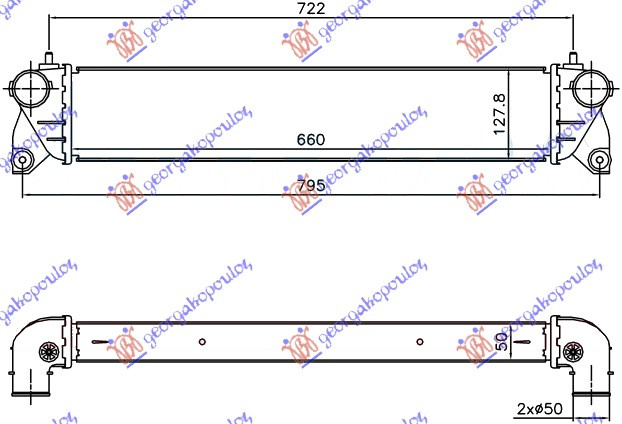 Interkuler 1,6-1,9 JTD (660x127x50