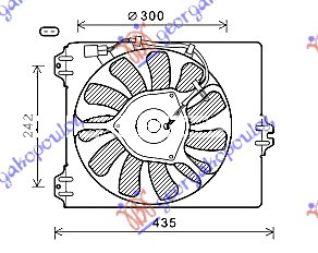 Ventilator 1.9 JTD-DDiS