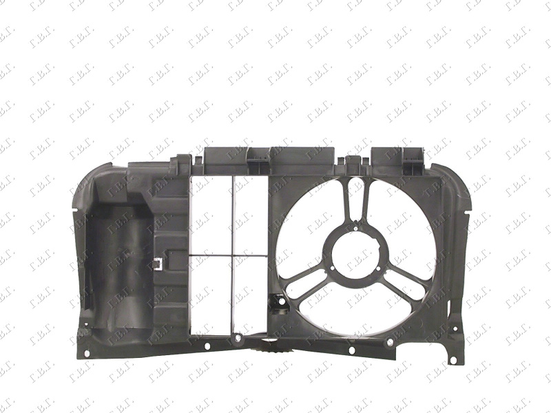 Difuzor/mbajtës për ventilator një