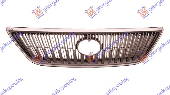 Maskë pvc/grilë krom komplet-me ngjyrë të zezë rx330/350